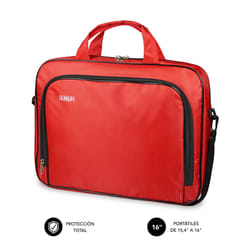 SUBBLIM SUB-LB-1OLB052 laptop case 40.6 cm (16") Toploader bag Red