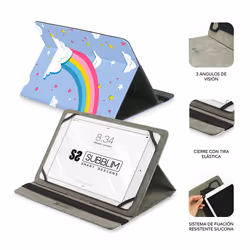 SUBBLIM SUB-CUT-4TC008 tablet case 25.6 cm (10.1") Folio