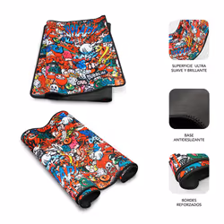 SUBBLIM SUB-MP-01PUW02 mouse pad Gaming mouse pad Multicolour