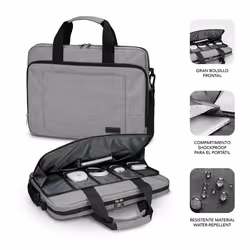 SUBBLIM SUB-LB-4APLB01 laptop case 35.6 cm (14") Toploader bag Grey