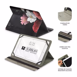 SUBBLIM SUBCUT-4TC011 tablet case 27.9 cm (11") Folio Multicolour