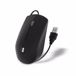 SUBBLIM SUBMO-B2BS001, Ambidextrous, Optical, USB Type-A, 1200 DPI, Black