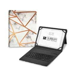 SUBBLIM SUBKT5-BTTW10 mobile device keyboard QWERTY Spanish Bluetooth Multicolour