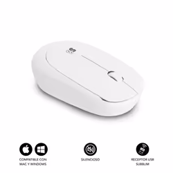 SUBBLIM SUBMO-B2SW011 mouse Office Ambidextrous RF Wireless Optical 1200 DPI