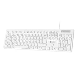 SUBBLIM SUBKBC-0SSK51 keyboard Universal USB QWERTY Spanish Black, White