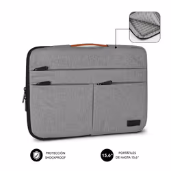 SUBBLIM SUBLS-AP36051 laptop case 39.6 cm (15.6") Sleeve case Grey