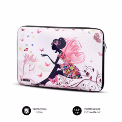 SUBBLIM SUBLS-SKIN102 laptop case 35.6 cm (14") Sleeve case Multicolour