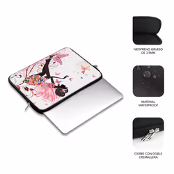 SUBBLIM SUBLS-SKIN102 laptop case 35.6 cm (14") Sleeve case Multicolour