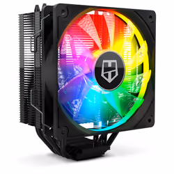 NOX Hummer H-224 Processor Cooler 12 cm Black 1 pc(s)