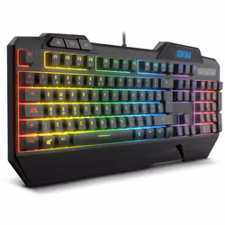 Krom Krusher keyboard Mouse included Gaming USB Black