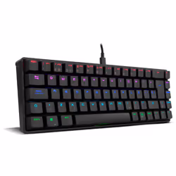 Ozone Tactical, Mini, Wired & Wireless, USB + Bluetooth, Mechanical, RGB LED, Black