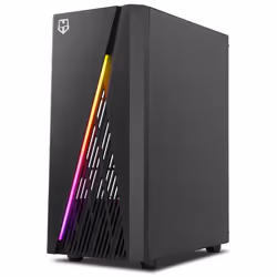 NOX Hummer Frost Midi Tower Black