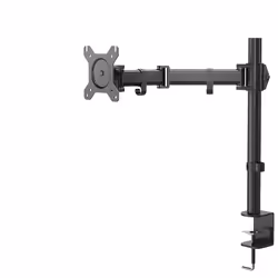 NOX NXLITESNGLSTAND, Clamp, 8 kg, 33 cm (13"), 68.6 cm (27"), 100 x 100 mm, Black