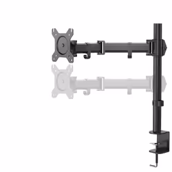 NOX NXLITESNGLSTAND monitor mount / stand 68.6 cm (27") Desk Black