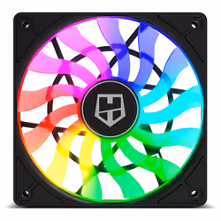 NOX SLIM FAN Computer case 12 cm Translucent 1 pc(s)