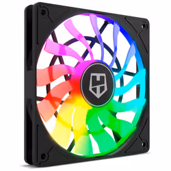 NOX SLIM FAN Computer case 12 cm Translucent 1 pc(s)