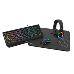 Krom Kenya keyboard Mouse included Gaming USB Black