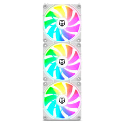 NOX Hummer EASY LINK Computer case Air cooler 12 cm White 3 pc(s)