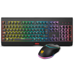 Krom KABALA keyboard Mouse included Gaming RF Wireless QWERTY Spanish Black