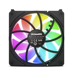 NOX NXHUMMERELINKBK computer cooling system Computer case Fan 12 cm Black 1 pc(s)