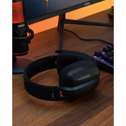 Krom Kanji Headset Wired & Wireless Head-band Gaming USB Type-C Bluetooth Black - Additional view 6