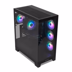 NOX Hummer Glock Black Midi Tower