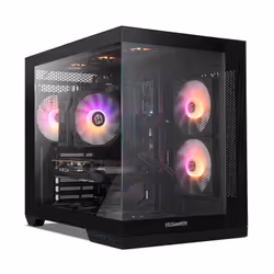 NOX Hummer Astra Neo Black, Midi Tower, PC, Black, ATX, ITX, micro ATX, SPCC, Steel, Tempered glass, Gaming