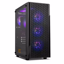 NOX Infinity Beta, Midi Tower, PC, Black, ATX, ITX, micro ATX, SPCC, Steel, Tempered glass, Gaming