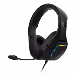 Krom Kopa 7.1, Wired, 20 - 20000 Hz, Gaming, 330 g, Headset, Black