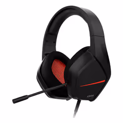 Krom Kopa Move, Wired, 20 - 20000 Hz, Gaming, 320 g, Headset, Black