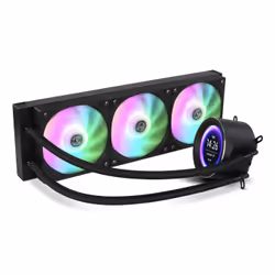 NOX Hummer X-360 LCD Black, Air cooler, 12 cm, 2500 RPM, Black