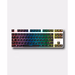 Krom NXKROMKERNELPROSP keyboard Gaming USB + RF Wireless + Bluetooth QWERTY Spanish Black, White - Additional view 2