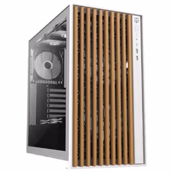 NOX NXHUMMERELEMENT, Tower, PC, White, Wood, ATX, ITX, Micro-ITX, Acrylonitrile butadiene styrene (ABS), Steel, Tempered glas ...