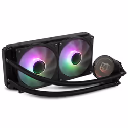 NOX Hummer M-240 ARGB Processor All-in-one liquid cooler 12 cm Black