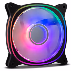 NOX NXHUMMERVFAN computer cooling system Computer case Fan 12 cm Black