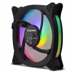 NOX NXHUMMERVFAN computer cooling system Computer case Fan 12 cm Black - Additional view 5