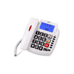 SPC Comfort Volume 2 Analog telephone Caller ID White
