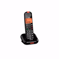 SPC Comfort Kairo, DECT telephone, Wireless handset, Speakerphone, Caller ID, Black