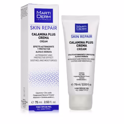 MartiDerm Calamina Plus, Day cream, Face, Protection, Refreshing, Repairing, Soothing, 75 ml, Tube, 1 pc(s)