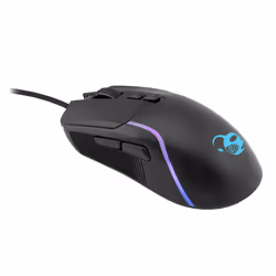Deep Gaming Pack gaming DeepX-Wing 2 keyboard Mouse included USB QWERTY Spanish Black