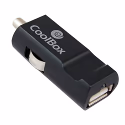 CoolBox CDC10, Indoor, Cigar lighter, 5 V, Black