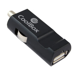 CoolBox CDC10 GPS, Mobile phone, MP3, MP4, Smartphone, Tablet Black Cigar lighter Indoor