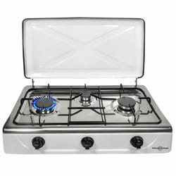 Vitrokitchen 302BB hob White Countertop Gas 3 zone(s)