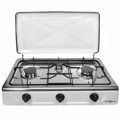 Vitrokitchen 302BB hob White Countertop Gas 3 zone(s)