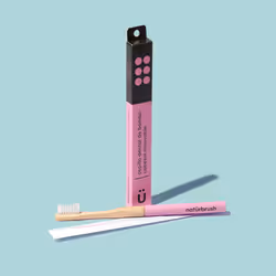 Natürbrush 8437017300878 toothbrush Natural, Pink Adult