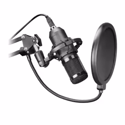 Mars Gaming Ultra-high Definition Microphone for Streamings Black, Studio microphone, 120 dB, 20 - 20000 Hz, 16 Ω, 24 bit, 19 ...