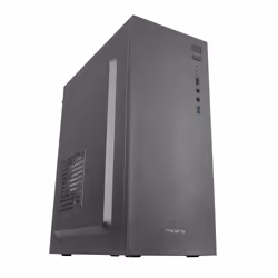 Tacens 2ALUX ATX Semitower 12cm Fan Ultralight Steel Black, PC, Black, ATX, micro ATX, Mini-ITX, 15.9 cm, 31 cm, 1x 120 mm