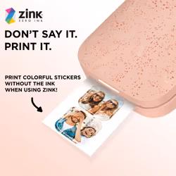 HP Sprocket 2x3  Premium Zink Pre-Cut Sticker Photo Paper  30 Sheets  Compatible with HP Sprocket Photo Printers