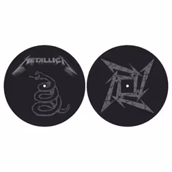 Metallica 'The Black Album' Turntable Slipmat Set