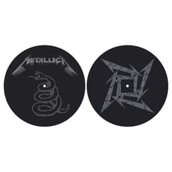Metallica 'The Black Album' Turntable Slipmat Set